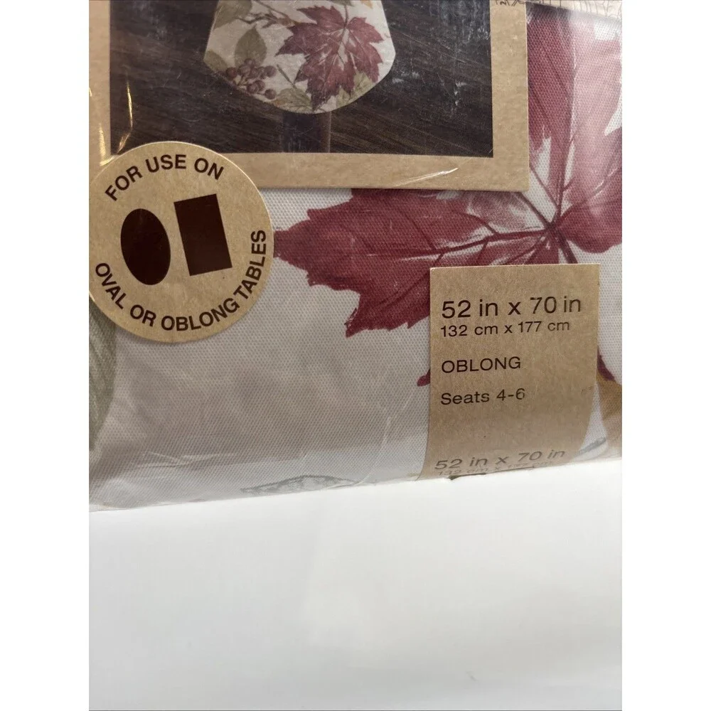 Elrene Fall Leaf Melody Holiday 52 x 70